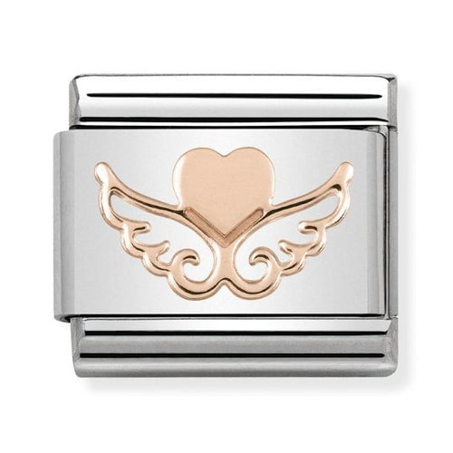 Link Nomination Heart with Wings