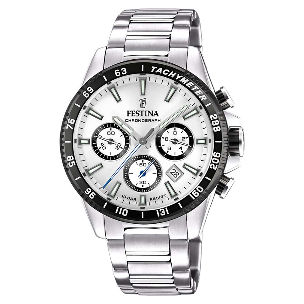 Ρολόι FESTINA Timeless Ασημί Καντράν