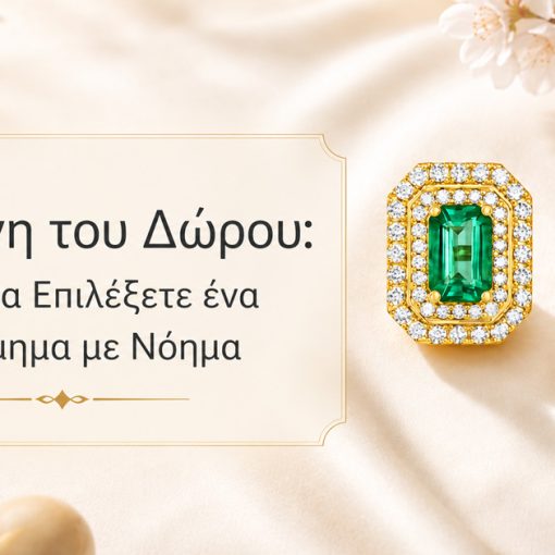 Η Τέχνη του Δώρου: Πώς να Επιλέξετε ένα Κόσμημα με Νόημα