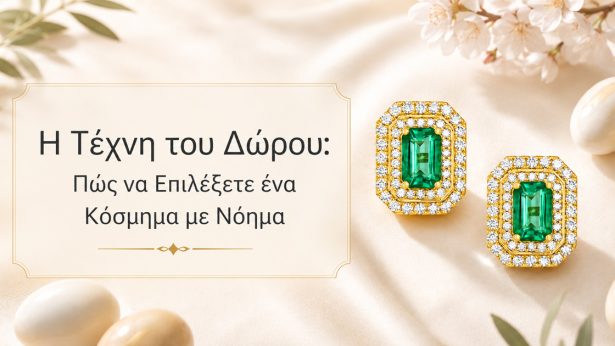 Η Τέχνη του Δώρου: Πώς να Επιλέξετε ένα Κόσμημα με Νόημα