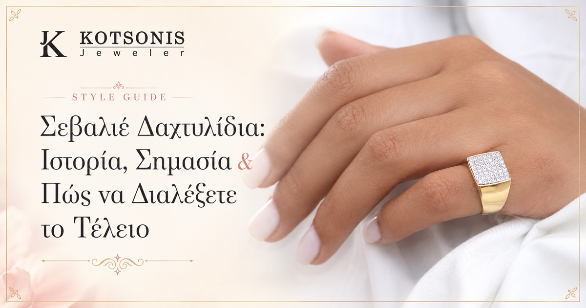 Blog Σεβαλιέ Δαχτυλίδια: Ιστορία, Σημασία & Πώς να Διαλέξετε το Τέλειο