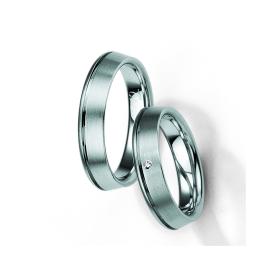 Βέρες Breuning Σειρά Silver with Diamonds I, Ασήμι 925° SKU-6802