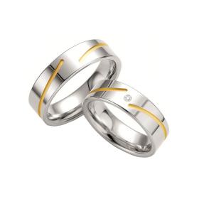 Βέρες Breuning Silver με Diamonds ΙΙΙ,Ασήμι 925° με Διαμάντι SKU-6851