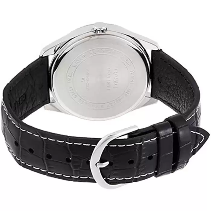 SKU-6811 / CASIO Collection Black Leather Strap