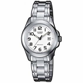 Ρολόι CASIO με Ασημί Μπρασελέ από Ανοξείδωτο Ατσάλι | LTP-1259D-7BEF SKU-6830