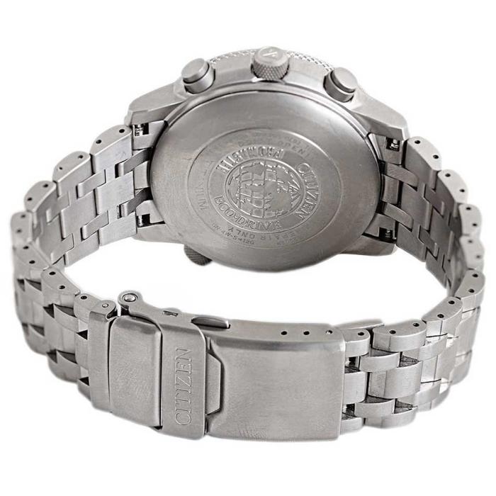 SKU-6351 / Citizen Eco-Drive Promaster Radio Controlled Chronograph Stainless Steel Bracelet