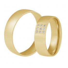 Βέρες Aller Spanninga Χρυσός, Κ9-Κ14-Κ18 SKU-7609