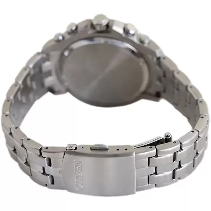SKU-8613 / Citizen Eco-Drive Mens Chronograph Stainless Steel Bracelet