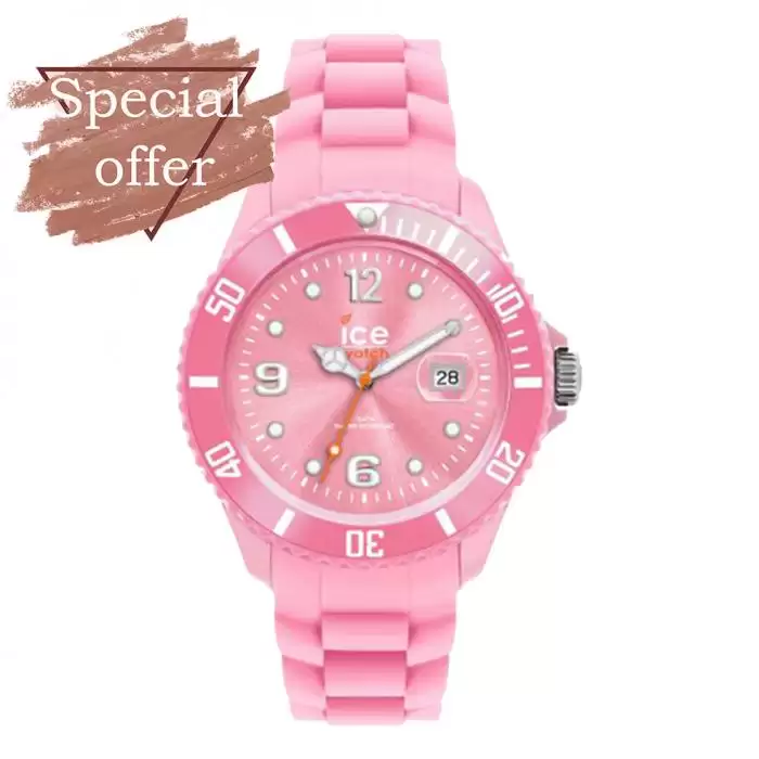 SKU-8412 / ICE WATCH Pink Silicone Strap