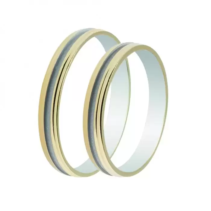SKU-9624 / Βέρες Γάμου Jeweler Λευκόχρυσος & Χρυσός, Κ9-Κ14-Κ18