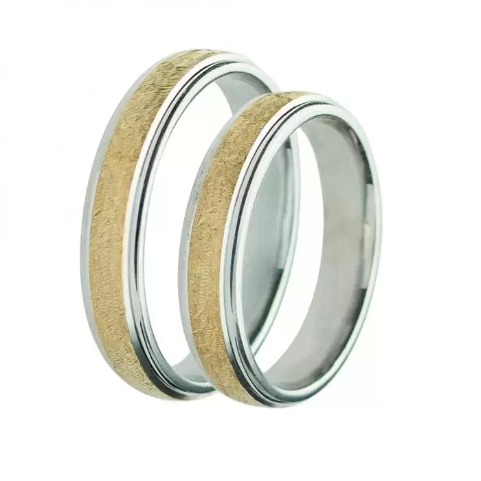 SKU-9829 / Βέρες Γάμου Jeweler Λευκόχρυσος & Χρυσός, Κ9-Κ14-Κ18