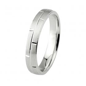 Βέρες Γάμου Jeweler Λευκόχρυσος, Κ9-Κ14-Κ18 SKU-9384