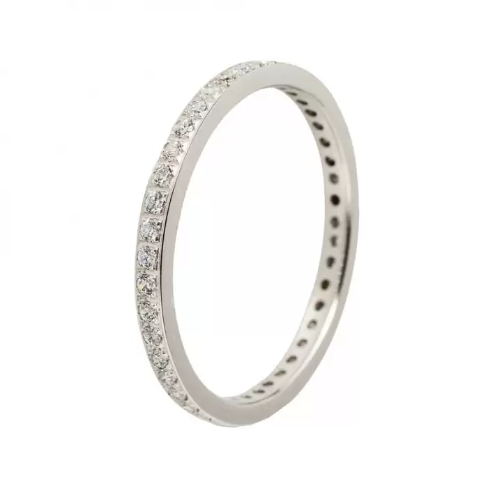 SKU-9449 / Βέρες Γάμου Jeweler Λευκόχρυσος με Ζιργκόν, Κ9-Κ14-Κ18