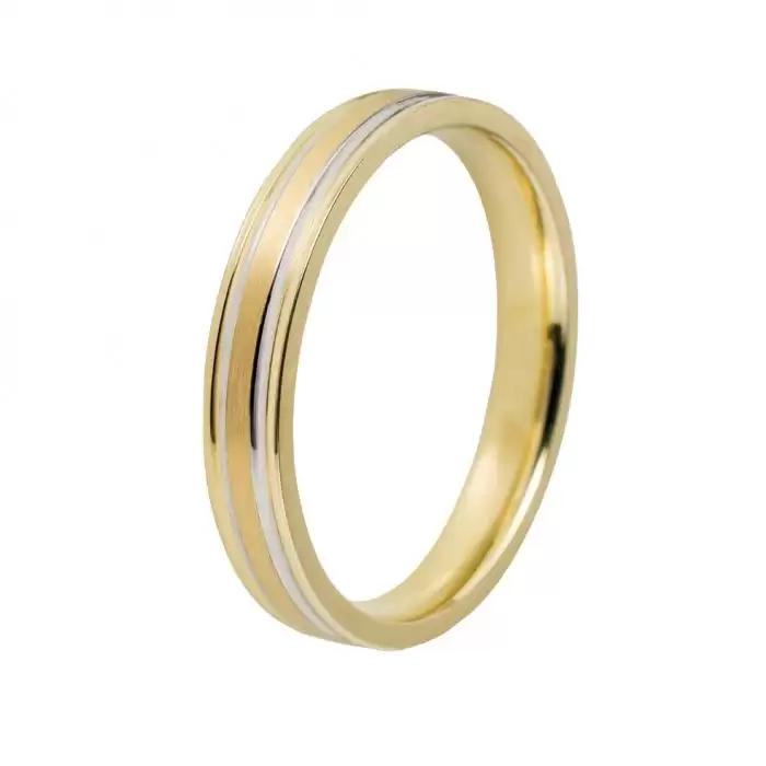 SKU-9378 / Βέρες Γάμου Jeweler Λευκόχρυσος & Χρυσός, Κ9-Κ14-Κ18
