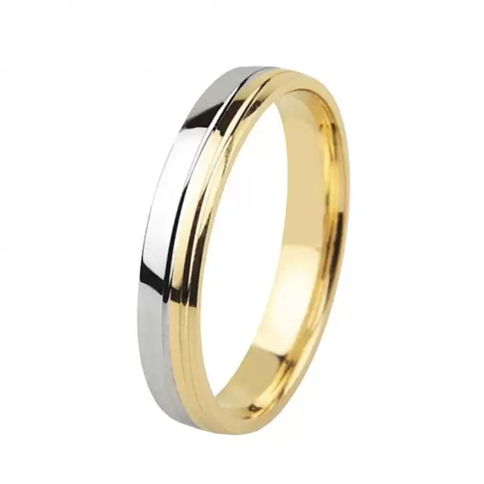 SKU-9383 / Βέρες Γάμου Jeweler Λευκόχρυσος & Χρυσός, Κ9-Κ14-Κ18