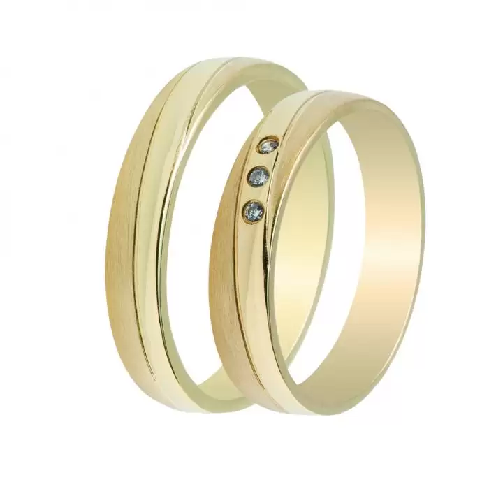 SKU-9632 / Βέρες Γάμου Jeweler Χρυσός, Κ9-Κ14-Κ18