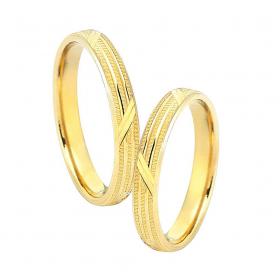 Βέρες Dekagold Σειρά DG, Χρυσός, Κ9-Κ14-Κ18 SKU-10003