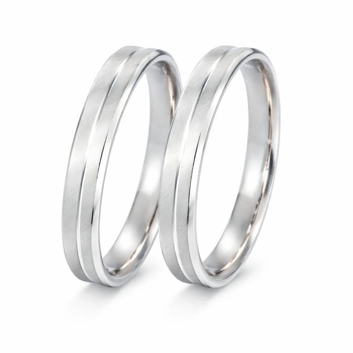 Βέρες Γάμου Λευκόχρυσος, Κ9-Κ14 SKU-10261