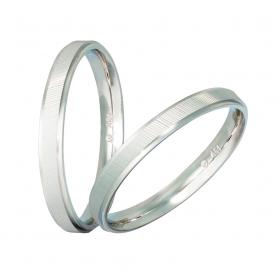 Βέρες Γάμου Λευκόχρυσος, Κ9-Κ14 SKU-10272