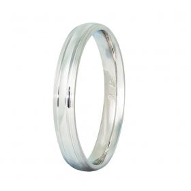 Βέρες Γάμου Λευκόχρυσος, Κ9-Κ14 SKU-10276