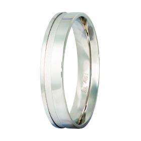 Βέρες Γάμου Λευκόχρυσος, Κ9-Κ14 SKU-10294