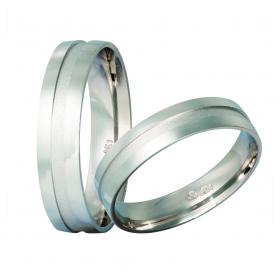 Βέρες Γάμου Λευκόχρυσος, Κ9-Κ14 SKU-10300