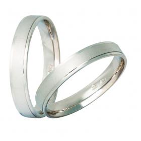 Βέρες Γάμου Λευκόχρυσος, Κ9-Κ14 SKU-10303