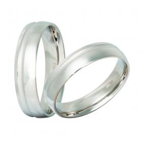 Βέρες Γάμου Λευκόχρυσος, Κ9-Κ14 SKU-10308