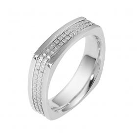 Βέρες Γάμου Λευκόχρυσος, Κ9-Κ14 SKU-11136