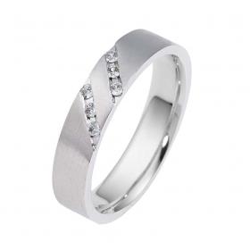 Βέρες Γάμου Λευκόχρυσος, Κ9-Κ14 SKU-11158