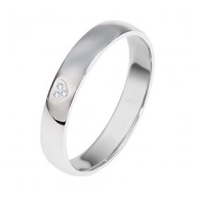 Βέρες Γάμου Λευκόχρυσος, Κ9-Κ14 SKU-11183