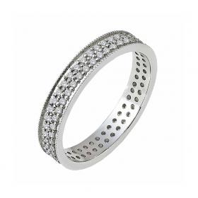 Βέρες Γάμου Λευκόχρυσος, Κ9-Κ14 SKU-11187