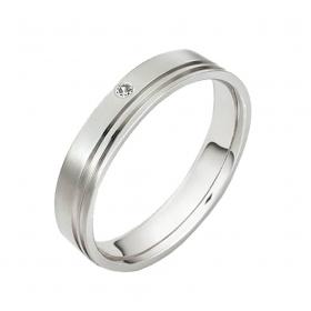 Βέρες Γάμου Λευκόχρυσος, Κ9-Κ14 SKU-11195