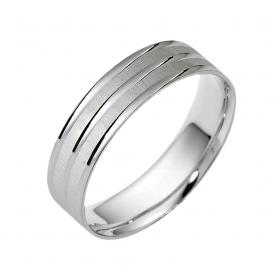 Βέρες Γάμου Λευκόχρυσος, Κ9-Κ14 SKU-11250