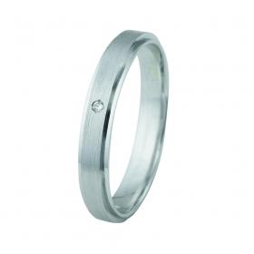 Βέρες Γάμου Λευκόχρυσος & Ροζ Χρυσός, Κ9-Κ14 SKU-11365