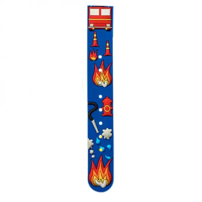 SKU-11107 / JACQUES FAREL ''I want to be a fireman'' Rubber Strap