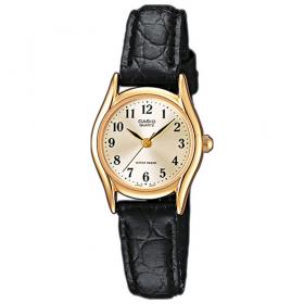 Ρολόι Γυναικείο CASIO με Μαύρο Λουράκι | LTP-1154PQ-7B2EF SKU-14953