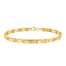 Ανδρικό Βραχιόλι Χειροπέδα Χρυσός K9 SKU-15688