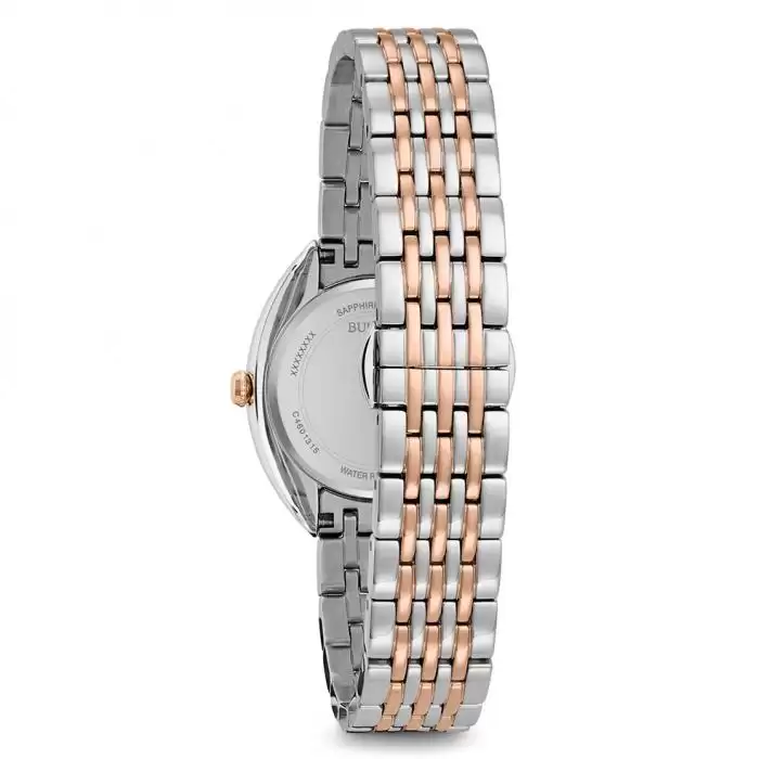 SKU-16114 / BULOVA Diamonds Two Tone Stainless Steel Bracelet