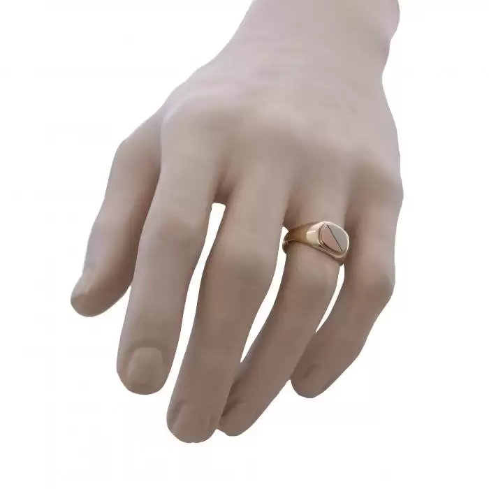 SKU-16382 / Δαχτυλίδι Χρυσός & Λευκόχρυσος & Ροζ Χρυσός Κ14

