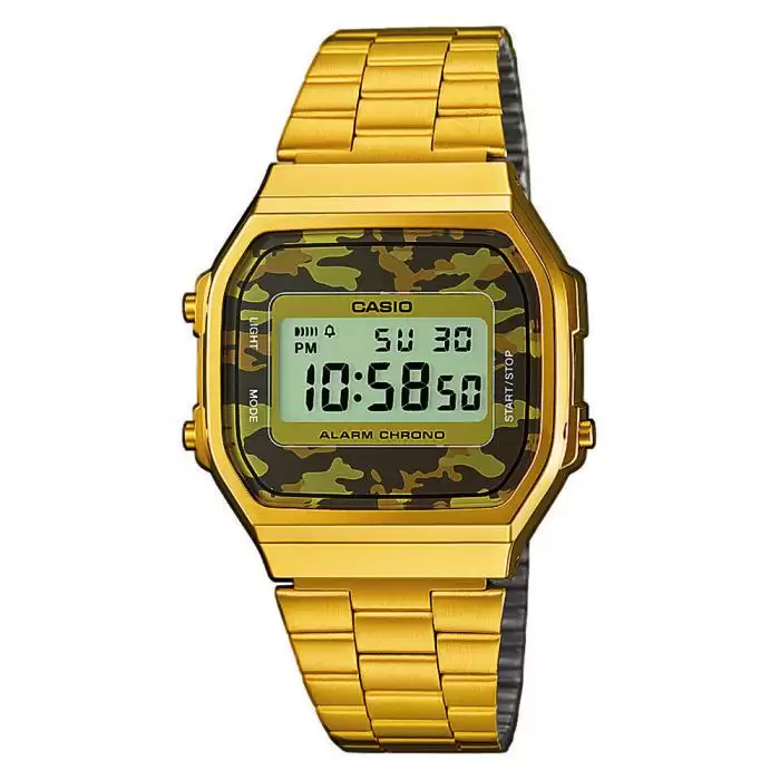 SKU-17571 / CASIO Collection Camouflage Gold Stainless Steel Bracelet