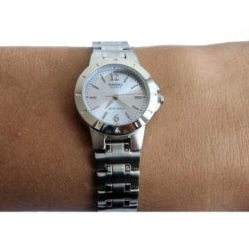 Ρολόι CASIO με Ασημί Μπρασελέ από Ανοξείδωτο Ατσάλι | LTP-1177PA-2AEF SKU-18466