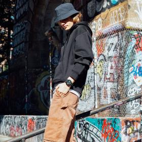 Ανδρικό Ρολόι CASIO G-Shock με Μαύρο Λουράκι από Καουτσούκ | GA-110-1BER SKU-18465