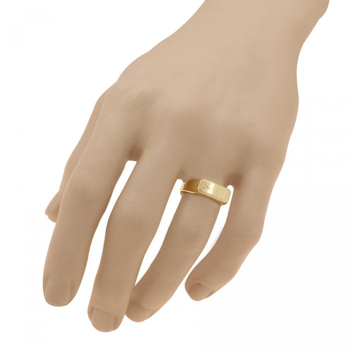Δαχτυλίδι Χρυσός Κ14 με Ζιργκόν