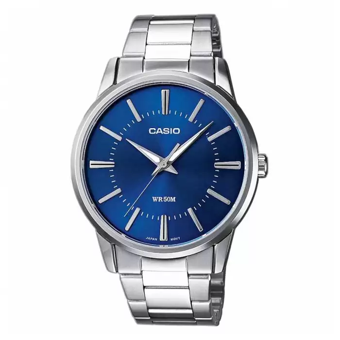 SKU-20287 / CASIO Collection Stainless Steel Bracelet Blue Dial
