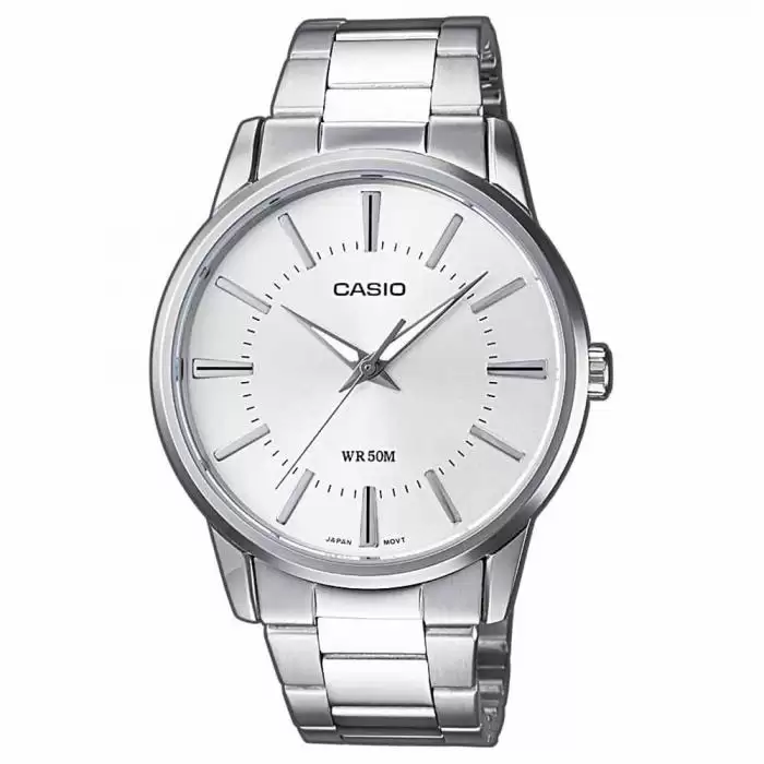SKU-20288 / CASIO Collection Stainless Steel Bracelet Silver Dial