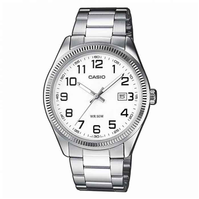 SKU-20262 / CASIO Collection Stainless Steel Bracelet White Dial