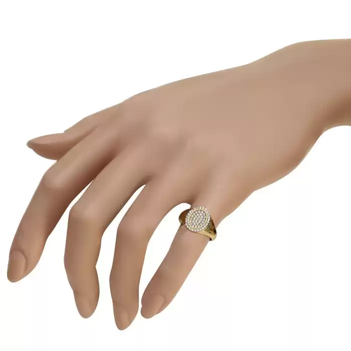 Δαχτυλίδι Chevalie Χρυσός Κ14 με Ζιργκόν