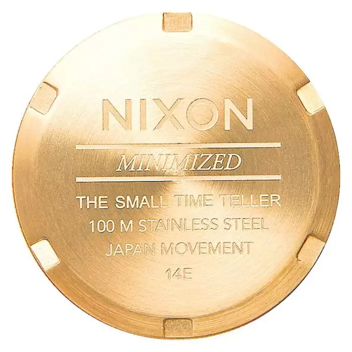 SKU-21509 / NIXON Small Time Teller Gold Stainless Steel Bracelet