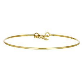 Βραχιόλι Χειροπέδα Χρυσός Κ9 με Λουστρέ Φινίρισμα SKU-22528